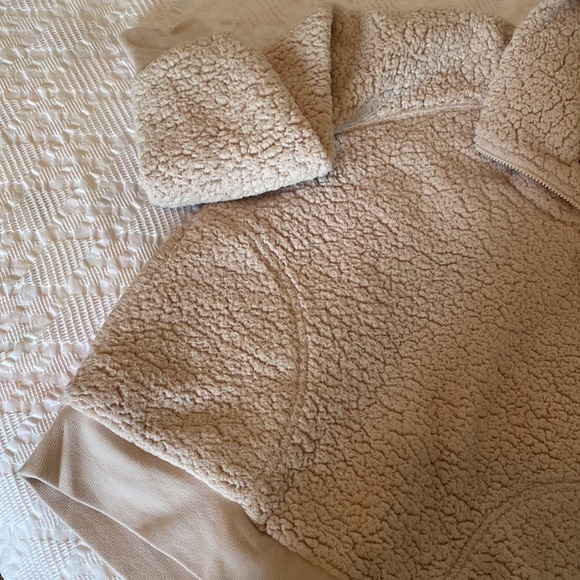 Zella Womens Shirpa Quater-Zip - Picture 3 of 5